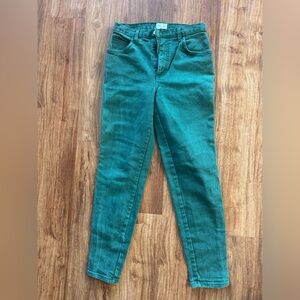 Forest Green Vintage Jeans